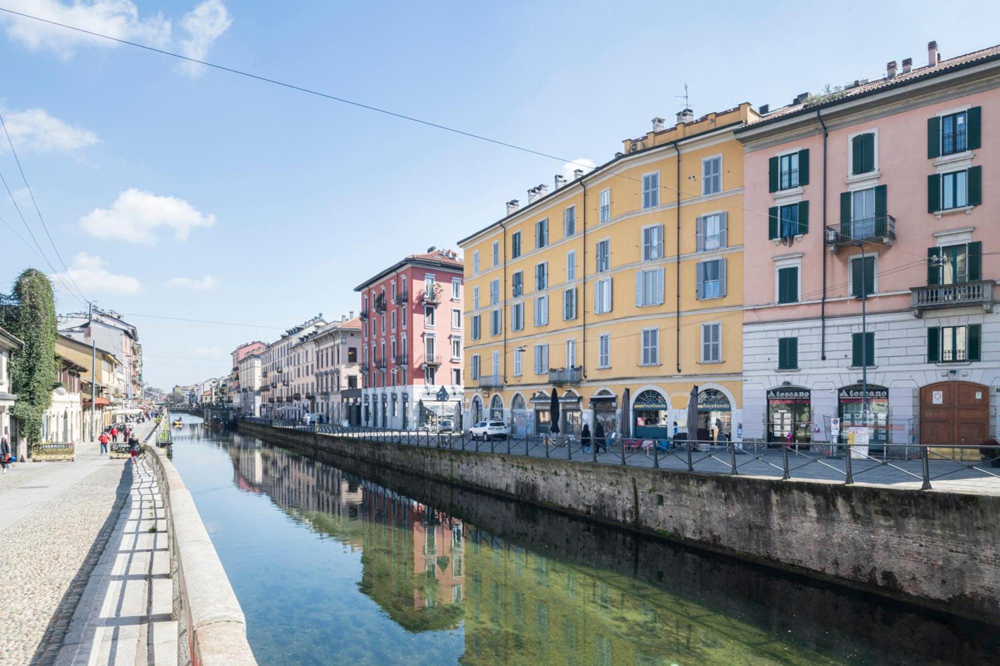 Lovely Apartment On The Navigli River By Easylife 밀라노 외부 사진